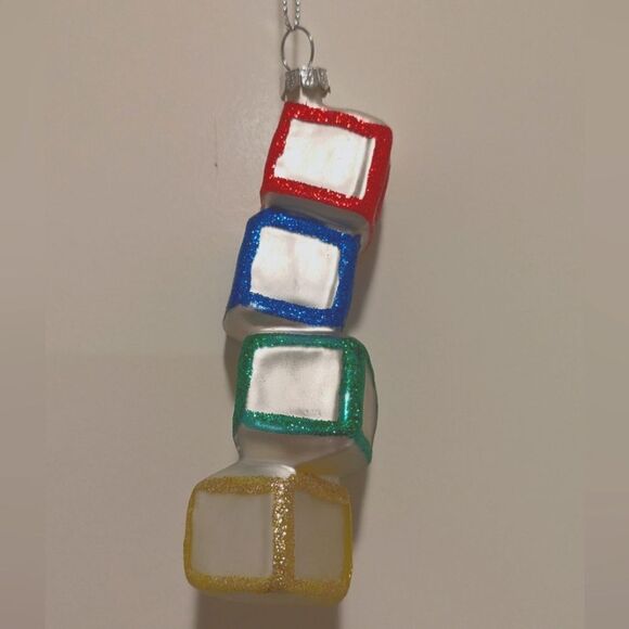 Vintage Glass Baby Christmas Tree Ornament - Picture 3 of 4